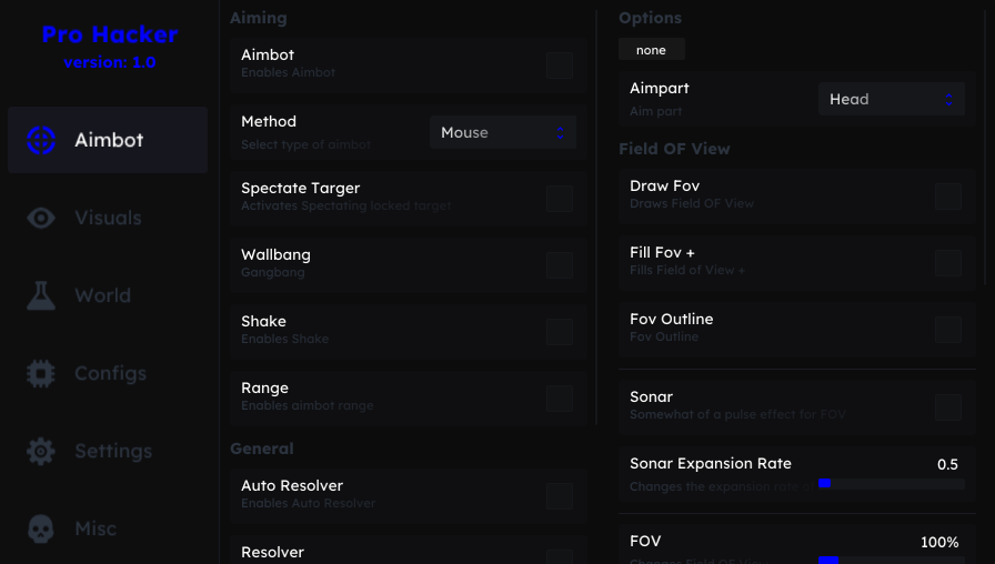 External UI